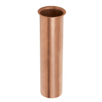 Casquillo de cobre p/ contracanasta fregadero, 15 cm, 1-1/2"