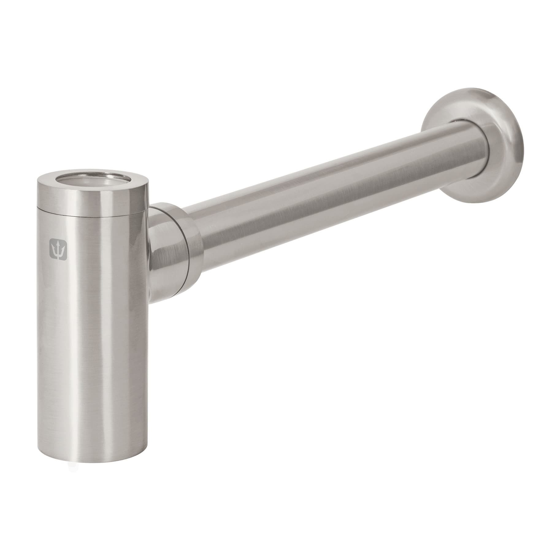 Céspol de bote minimalista 1 1/4", satín, para lavabo, FOSET