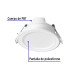 Luminario LED empotrable 5 W 6500 K, redondo, VOLTECK BASIC