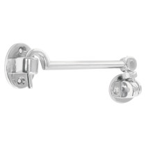 Gancho cromado para puerta, HERMEX