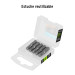 Estuche con 5 puntas hexagonales de 5 mm largo 1", EXPERT