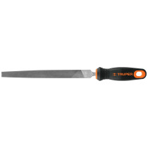 Lima plana muza 8" con mango Comfort Grip, TRUPER