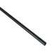Tubo redondo de 3.0 m negro para closet, HERMEX