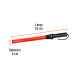 Bastón luminoso de 53 cm con luz LED y clip para cinturón