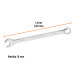 Llave combinada extralarga 16 mm x 240 mm de largo, EXPERT