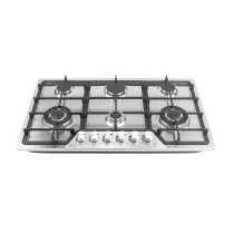 Parrilla gas empotrable 90cm, 6 quem, acero inox, RIVIERA