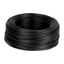 Rollo de 100 m de cable THHW-LS 12 AWG negro, VOLTECK