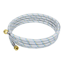 Manguera para gas, aluminio, 3/8" flare, 300 cm, FOSET