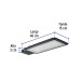 Luminario suburbano LED 100 W 6500 K, VOLTECK BASIC