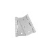 Bolsa 2 bisagras cuadradas 3"acero inox, cabeza plana