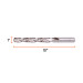 Broca HSS 1" Trusilver para metal, Truper