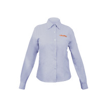 Camisa manga larga para mujer, azul, CH, TRUPER