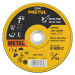 Disco abrasivo de corte preciso metal 7" x 2 mm, PRETUL