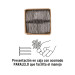 Kilo de clavo standard 2-1/2" con cabeza en caja de 10 kg