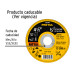 Disco abrasivo de corte preciso metal 4-1/2" x 1 mm, PRETUL