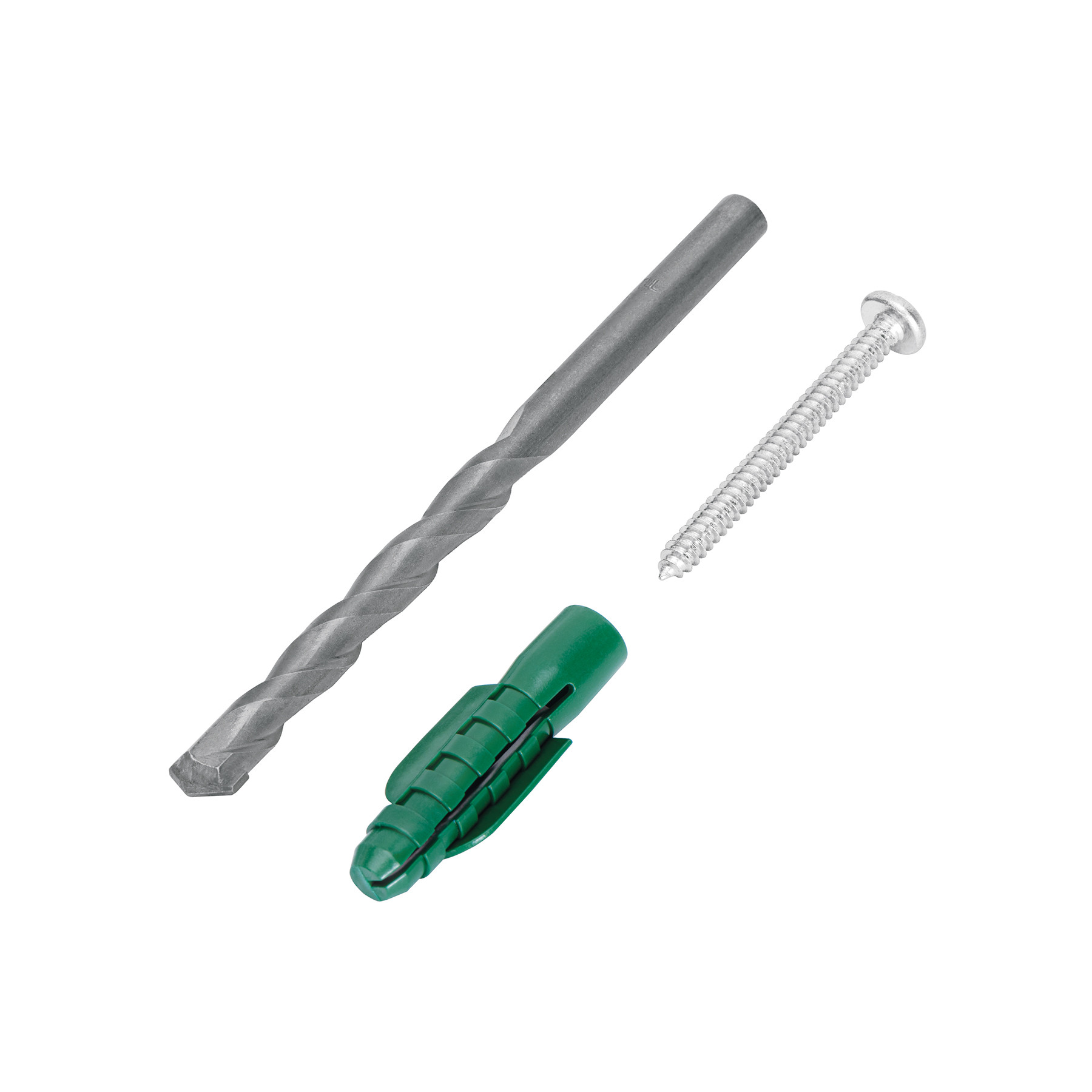Kit de 20 taquetes 1/2" con pijas #14 y 1 broca 1/2", FIERO