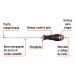 Desarmador de cruz 1/4" x 8" mango Comfort Grip, TRUPER