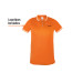 Playera polo performance para hombre, naranja, EG, TRUPER