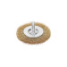 Carda circular 3" alambre fino para taladro, TRUPER