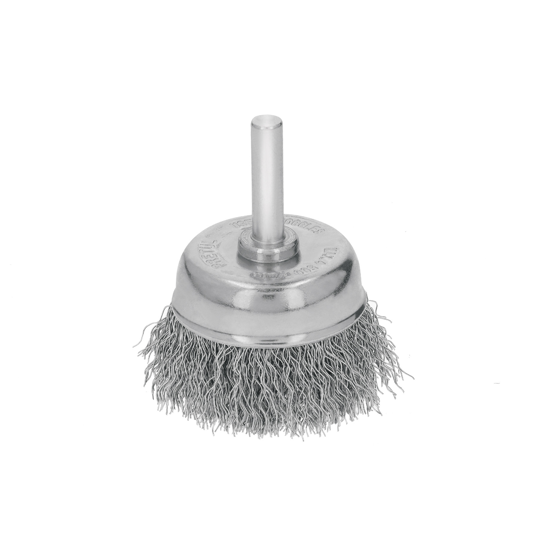 Carda de copa 1-3/4" alambre grueso para taladro, PRETUL