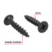 100 pijas 12 x 1-1/4"cabeza plana phillips multiusos