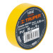 Cinta de aislar de 9 m x 19 mm, amarilla, TRUPER