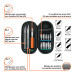 Juego de exactos profesional con 13 cuchillas,estuche,TRUPER