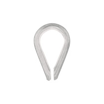 Bolsa con 5 guardacabos para cable de acero de 7/16", FIERO