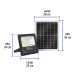 Reflector LED con panel solar 60W 6500K, VOLTECK