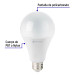 Foco LED 18W (125W) A25, 3000K blanca cálida, 1900 lm, caja
