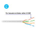 Metro de cable UTP CAT5E, Bobina de 305m, blanco, VOLTECK