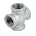 Cruz de acero galvanizado 3/4", FOSET