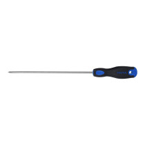 Desarmador de cruz 3/16" x 8" mango Comfort Grip, PRETUL