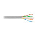 Metro de cable UTP CAT6, Bobina de 100m, gris, VOLTECK