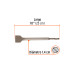 Cincel plano grueso SDS Plus 1-1/2" x 10", TRUPER