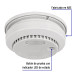 Detector de humo con alarma, VOLTECK