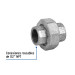Tuerca unión 1/2" acero galvanizado, FOSET