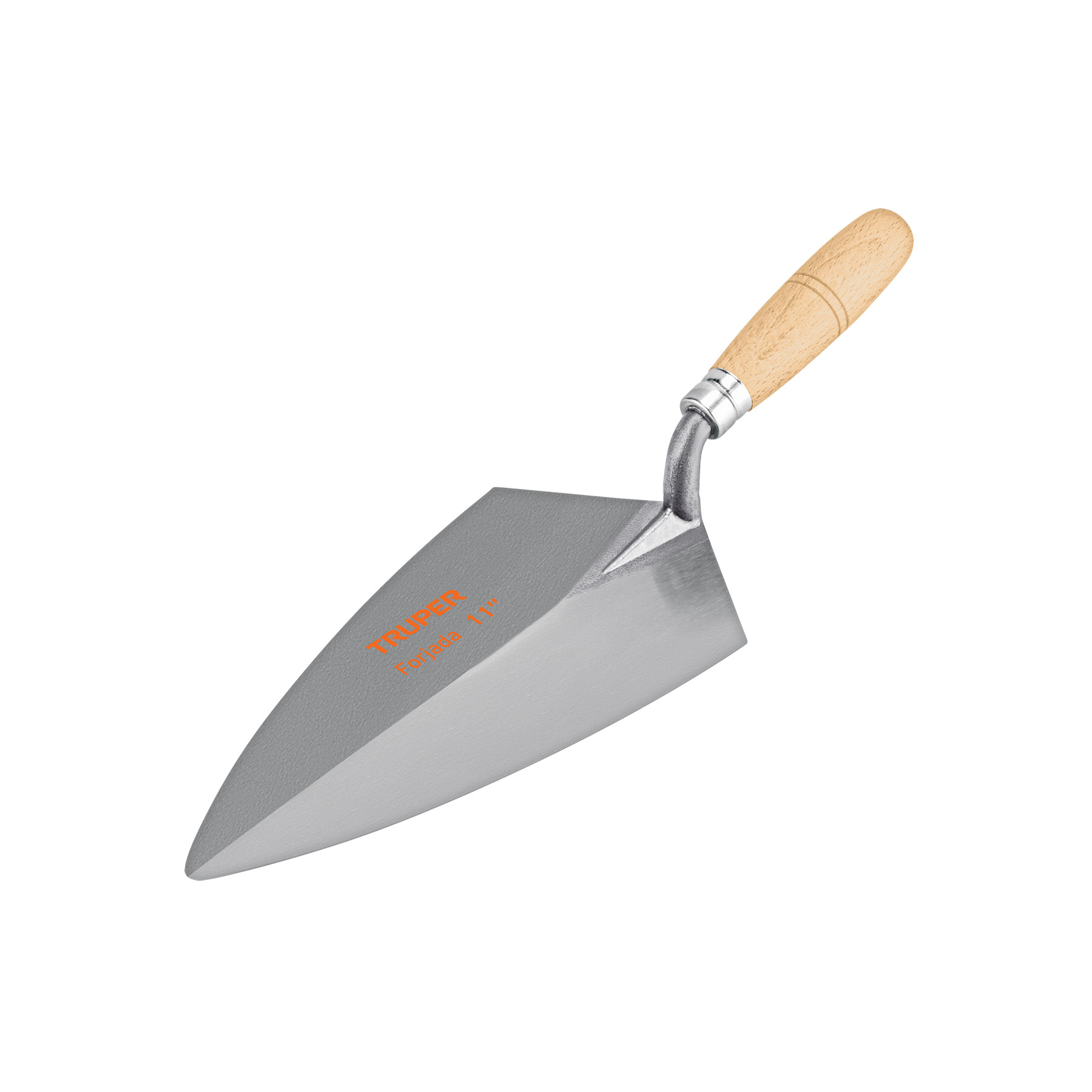 Cuchara para albañil 11" forjada tipo Filadelfia, TRUPER