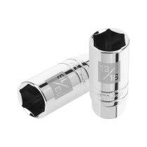 Dado para bujías de 13/16", 6 puntas, cuadro 3/8", TRUPER