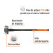 Marro demoledor 10 lb, mango fibra de vidrio 36", TRUPER