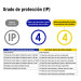 Arbotante de pared tipo globo, lámpara no incluida, VOLTECK
