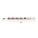 Broca HSS 3/8" Trusilver para metal, Truper