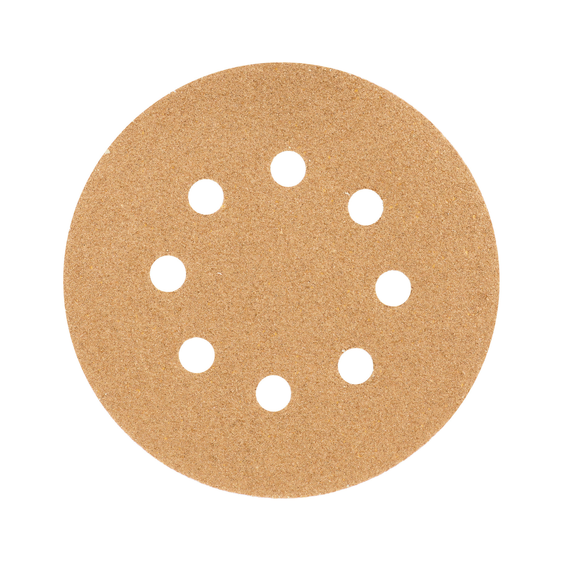Paquete con 5 discos de lija 5" grano 60, 8 perforaciones