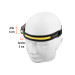 Linterna de minero LED 350 lm con sensor, recargable, TRUPER