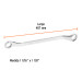 Llave de estrías 1-1/16 x 1-1/8" x 407 mm largo, EXPERT