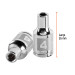 Dado de 4 mm, 6 puntas, cuadro 1/4", TRUPER