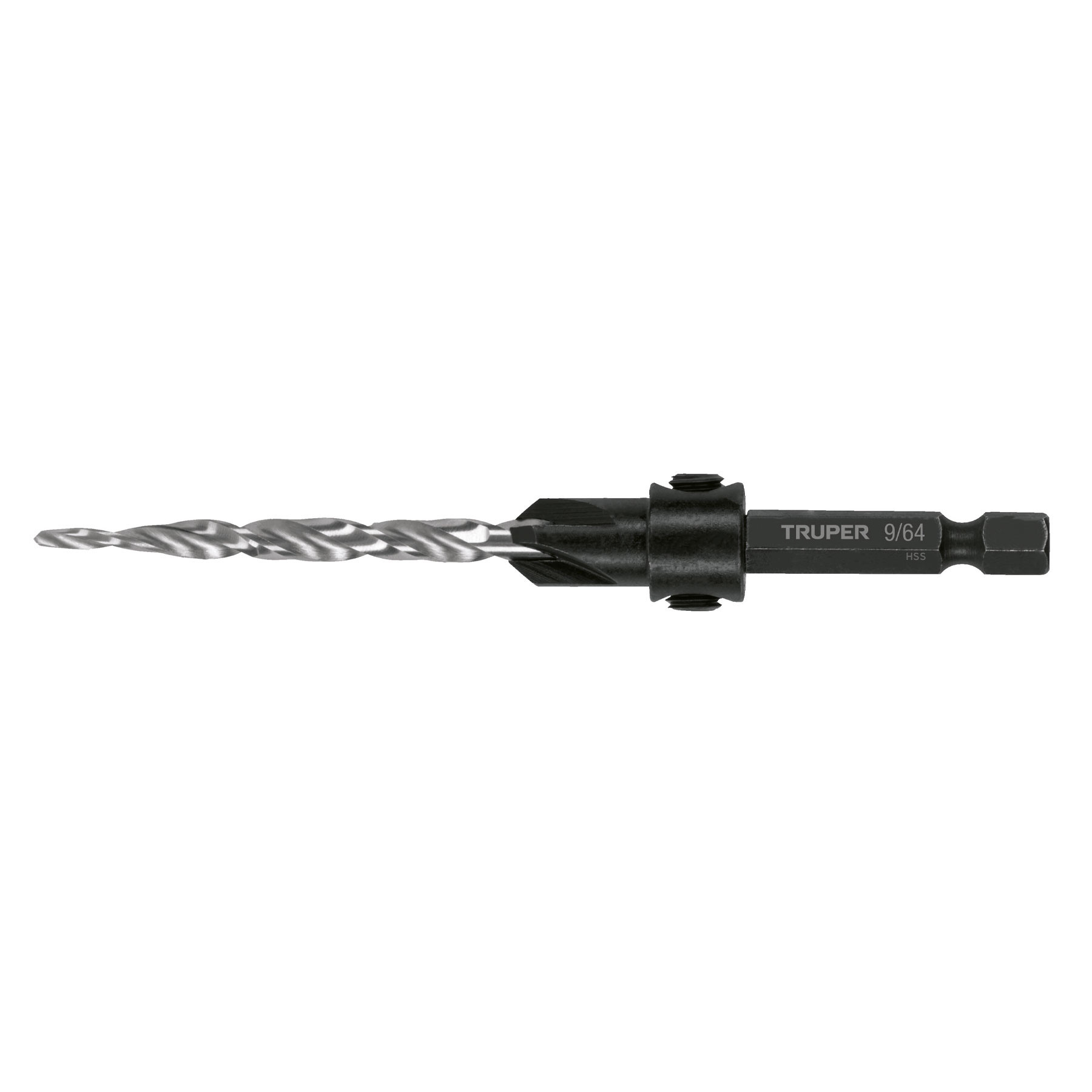 Broca avellanadora 10 para madera, 3/16", TRUPER