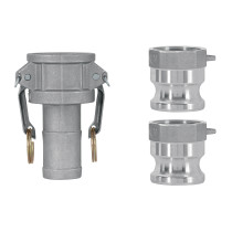 Juego de conexiones rápidas para manguera1.5" para motobomba