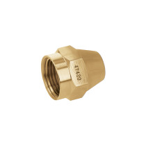 Tuerca cónica de latón 1/2", FOSET