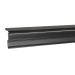 Guardapolvo automático 100 cm negro, HERMEX